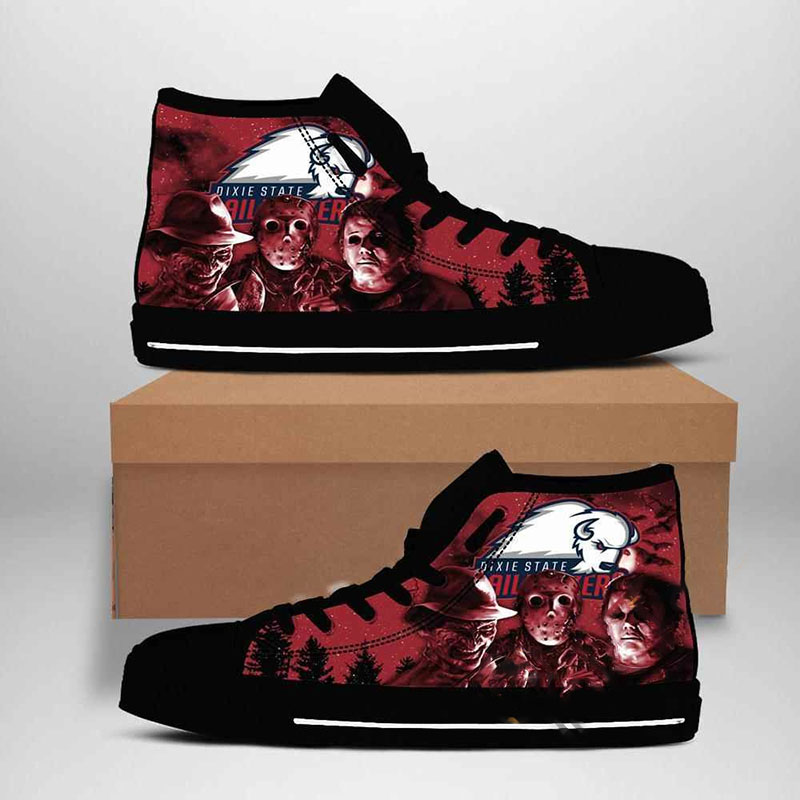 Dixie State Trailblazers Ncaa High Top Shoes
