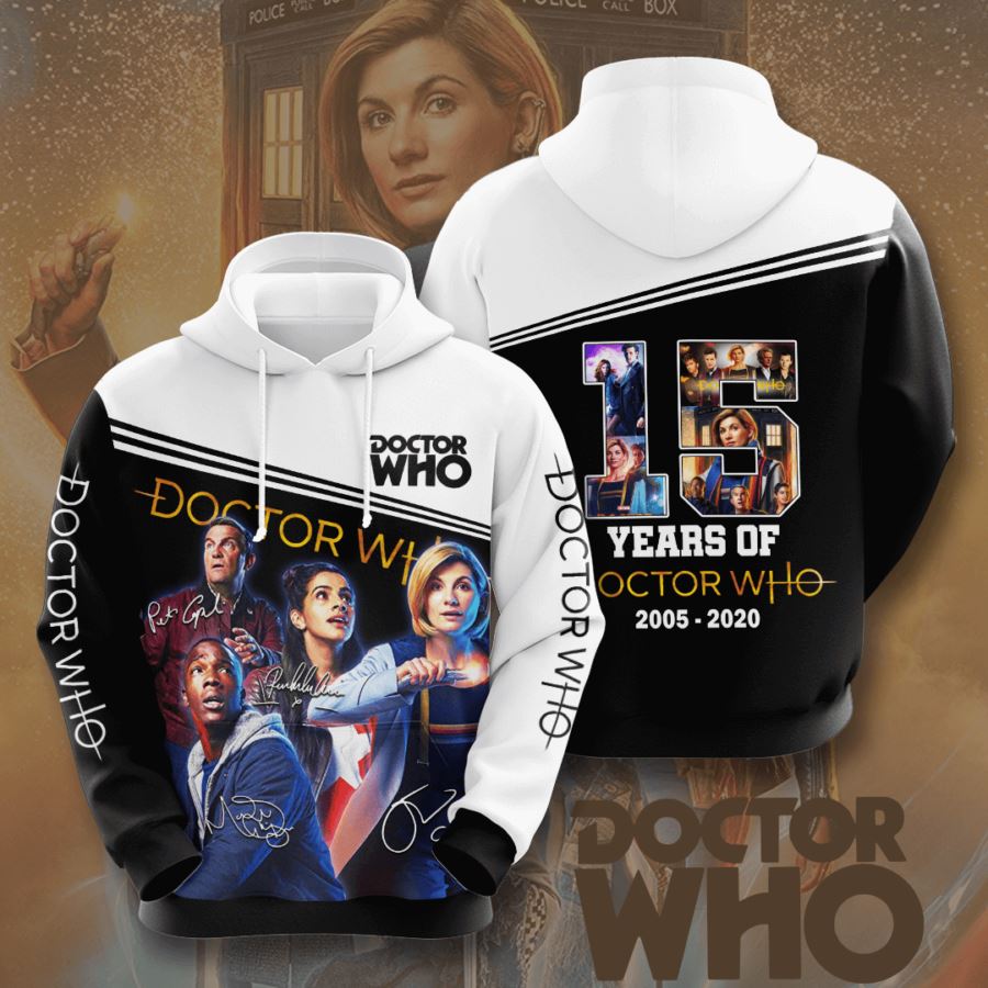 Doctor Who Custom Hoodie 3D