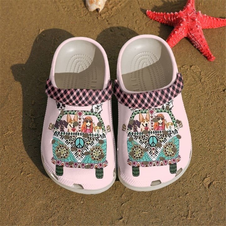 Dog Hippie Dogs Crocs Clog Shoes