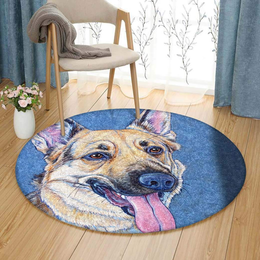 Dog Limited Edition Round Rug