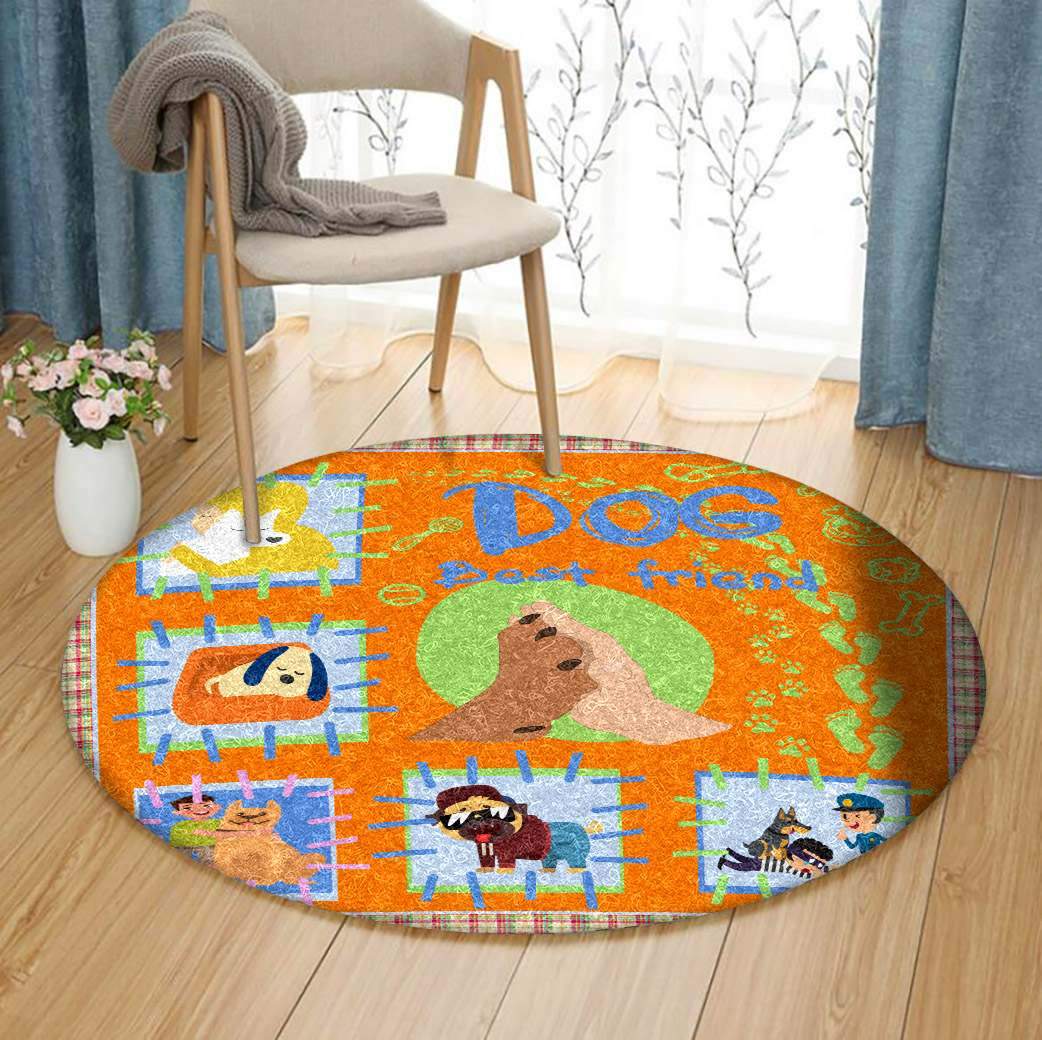 Dog Limited Edition Round Rug
