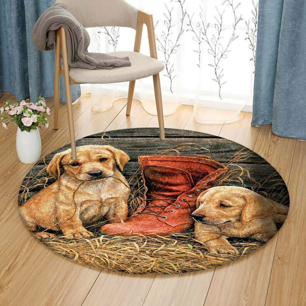 Dog Limited Edition Round Rug