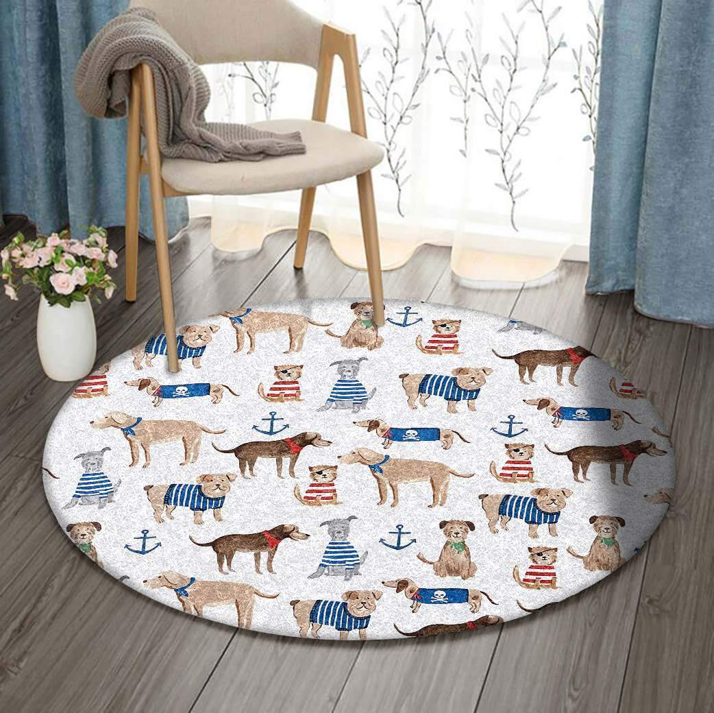Dog Limited Edition Round Rug