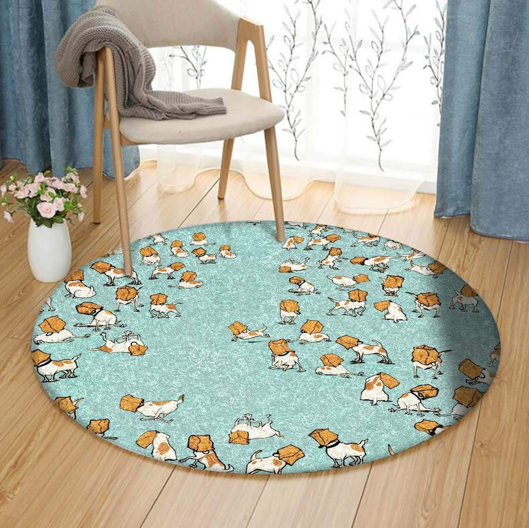 Dog Limited Edition Round Rug