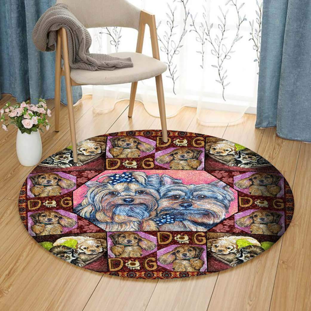 Dog Limited Edition Round Rug