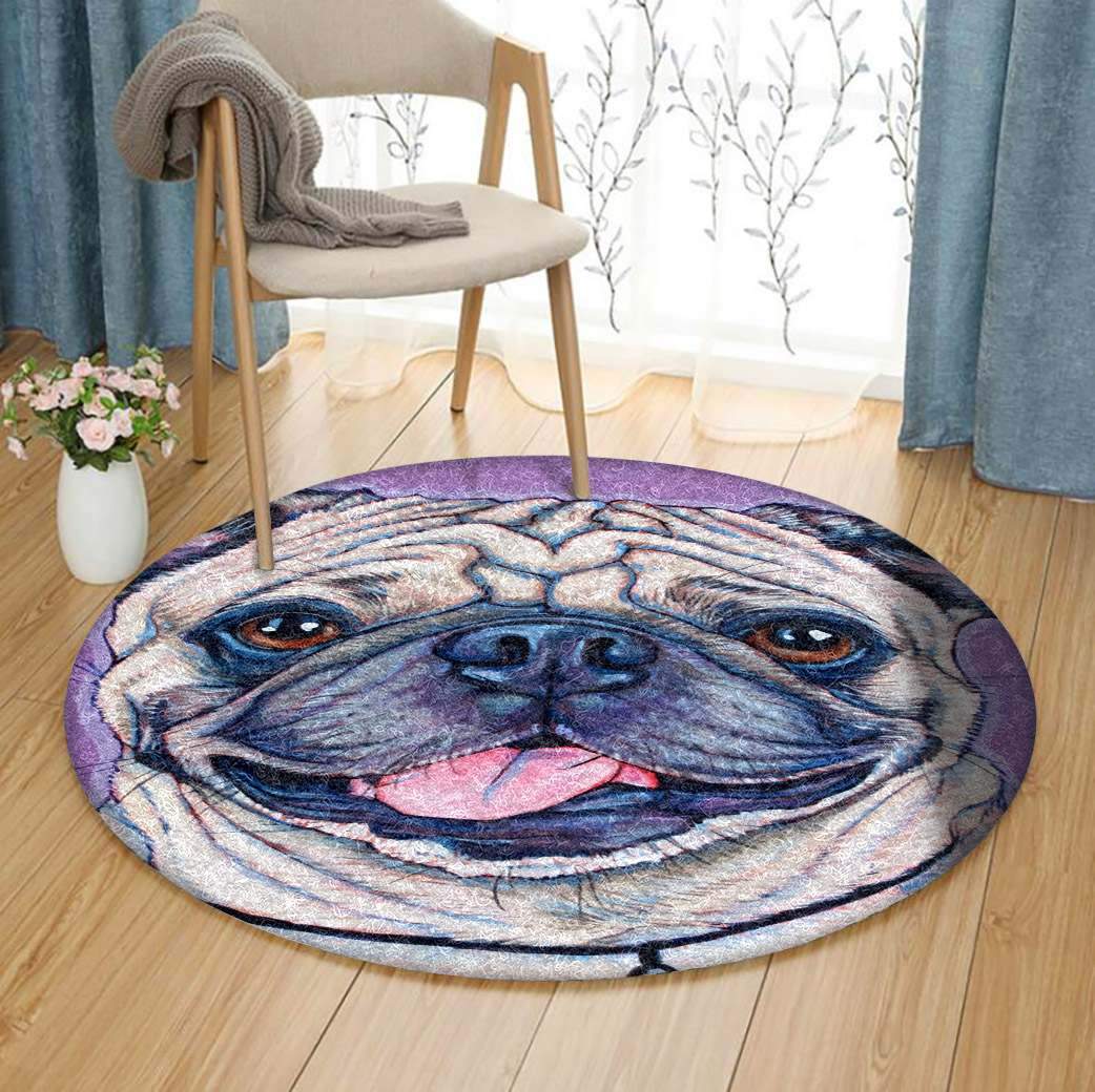 Dog Limited Edition Round Rug