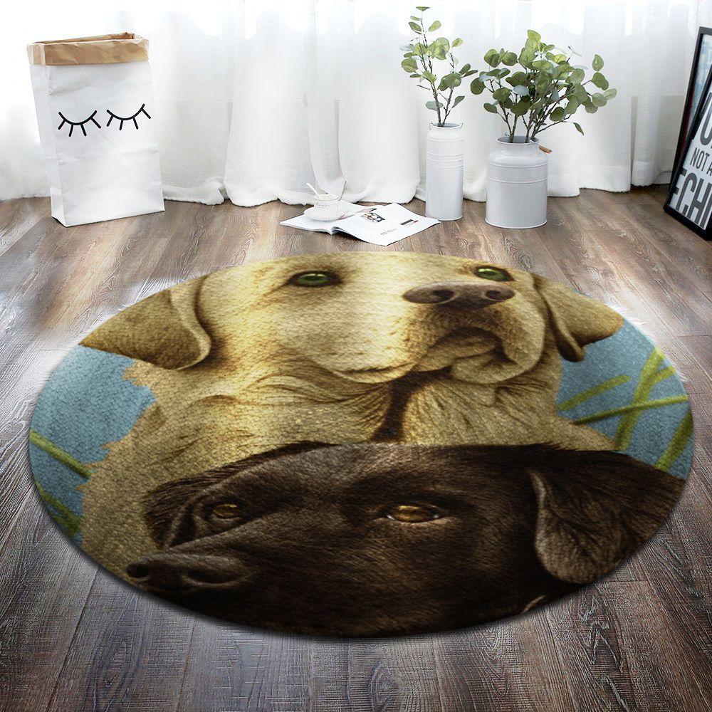 Dog Limited Edition Round Rug