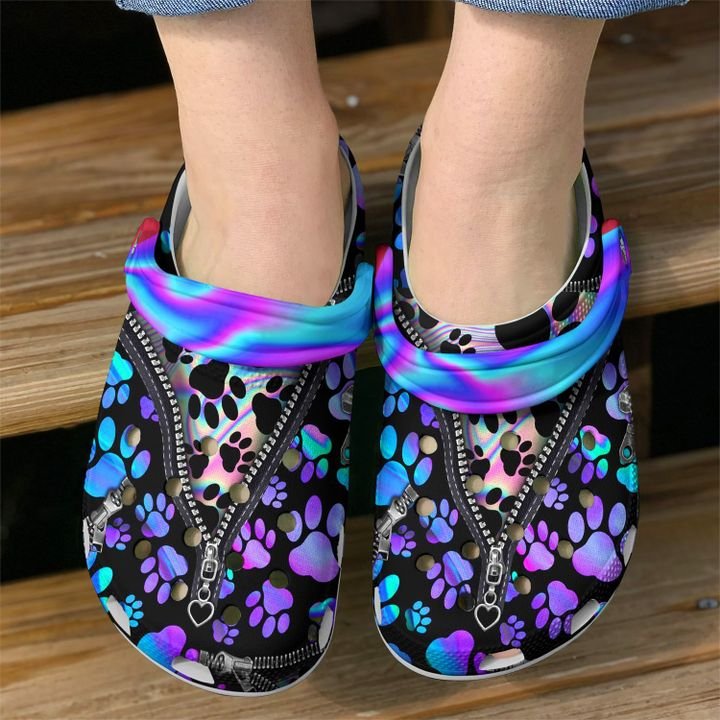 Dog Paw Crocs Clog Shoes