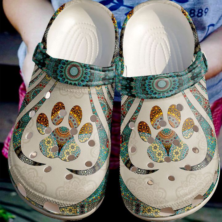 Dog Paw Crocs Clog Shoes