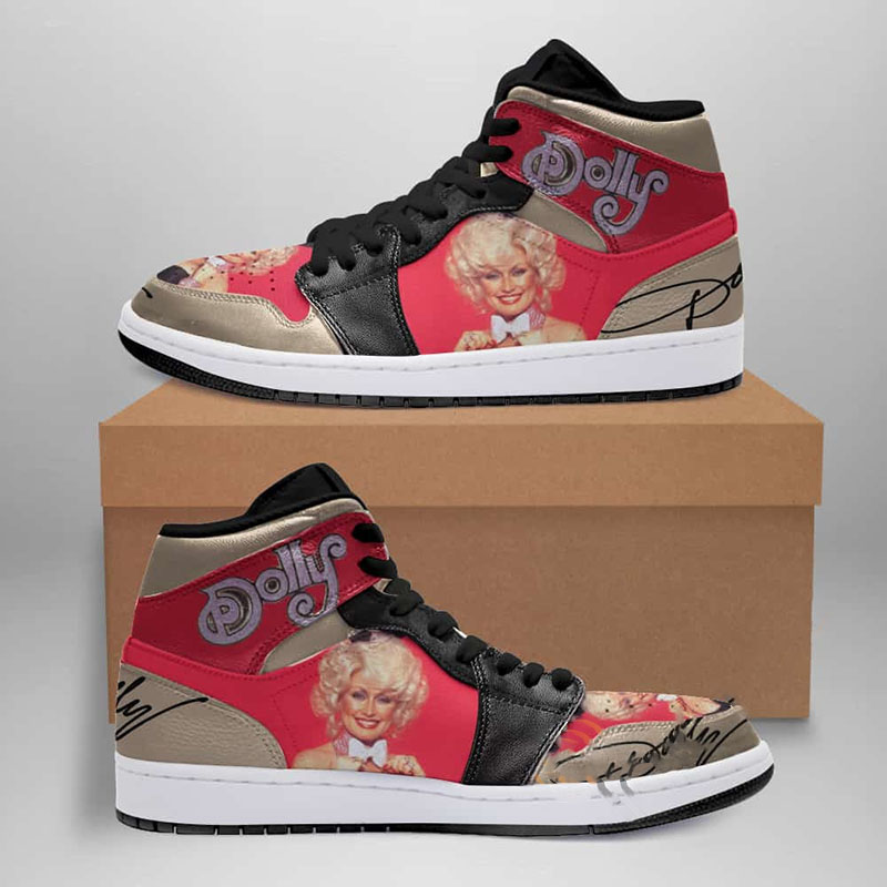 Dolly Parton Custom Air Jordan Shoes