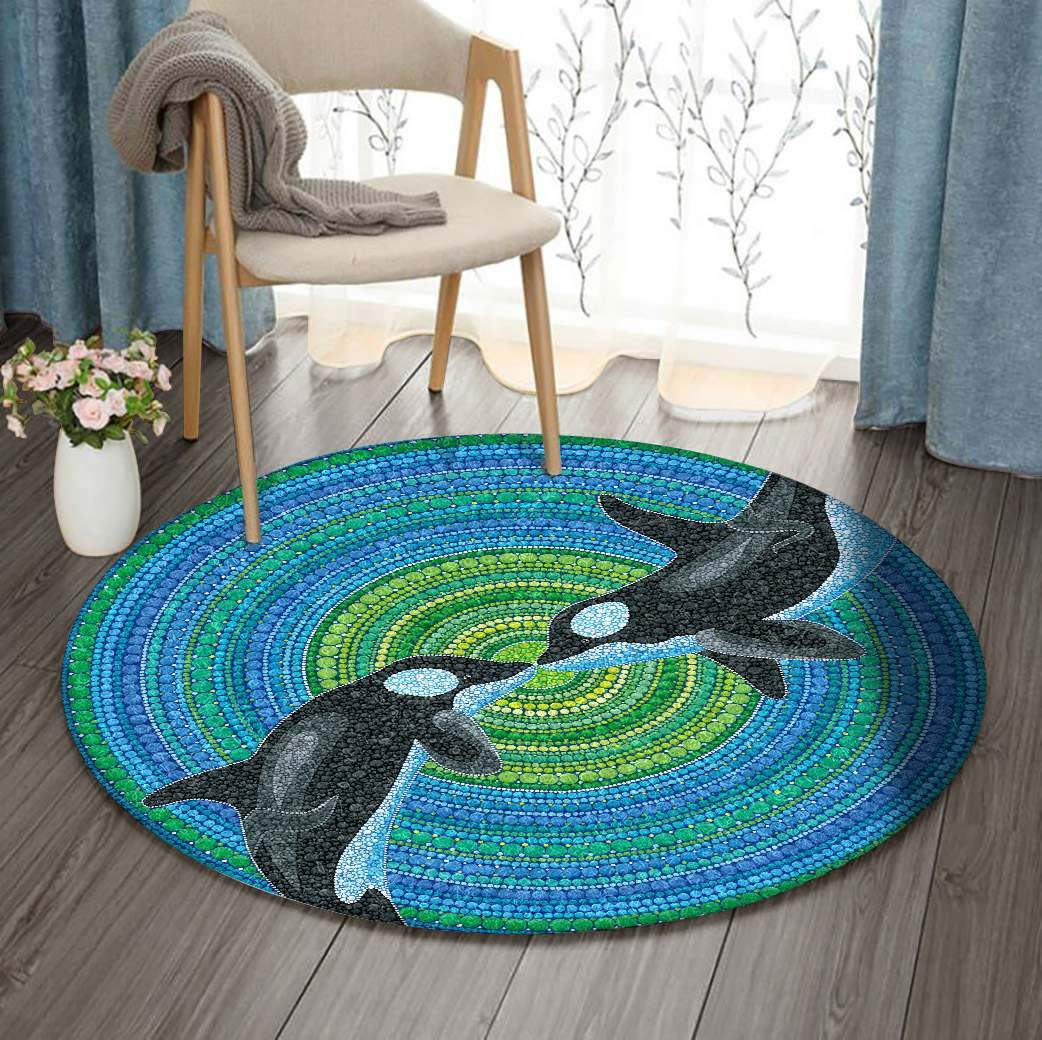 Dolphin Limited Edition Round Rug
