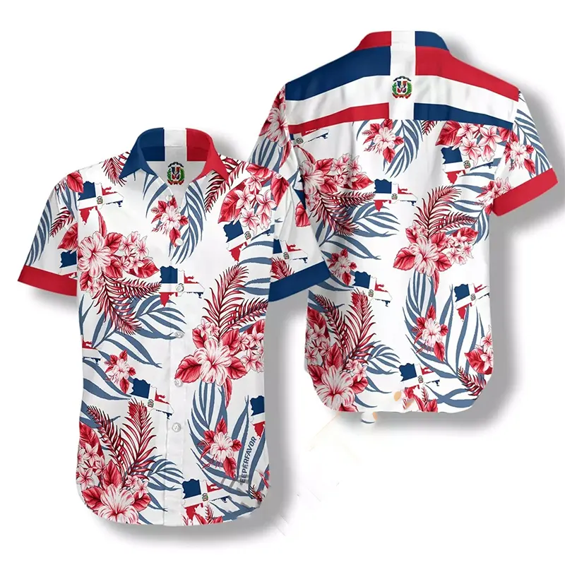Dominican Proud Hawaiian shirts
