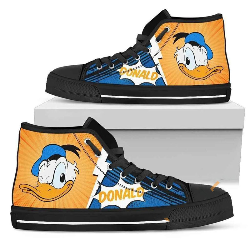 Donald Duck High Top Shoes