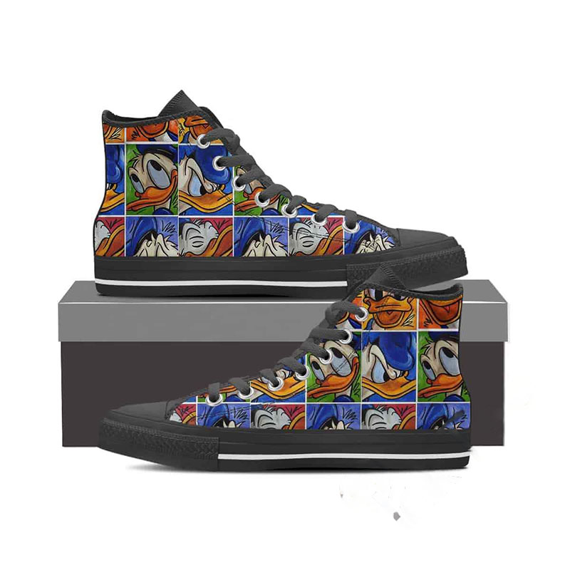 Donald Duck High Top Shoes