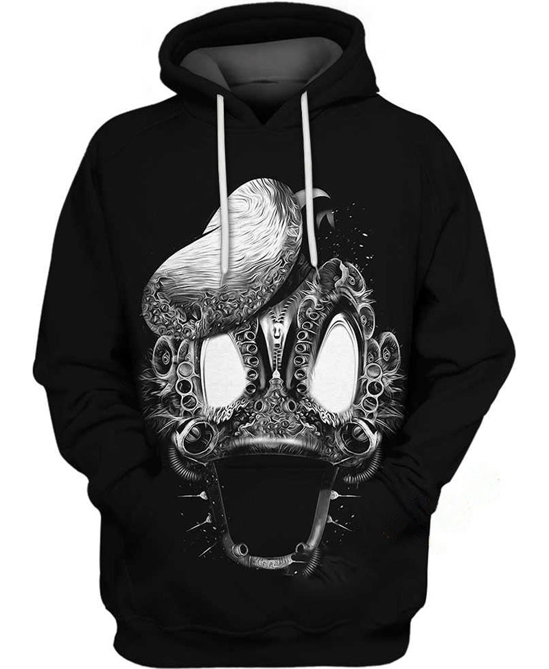 Donald Duck Steampunk Hoodie 3D