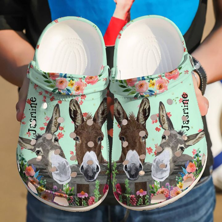 Donkey Personalized Okey Crocs Clog Shoes
