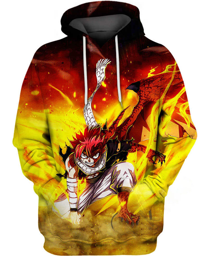 Dragneel Fairy Tail Hoodie 3D