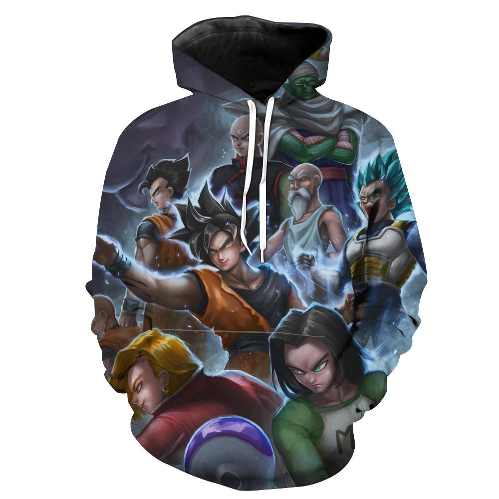 Dragon Ball All Characters Epic Dbz Hoodie 3D