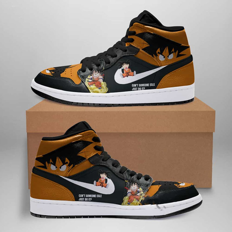 Dragon Ball Goku Can?t Some One Else Just Do It Custom Air Jordan Shoes