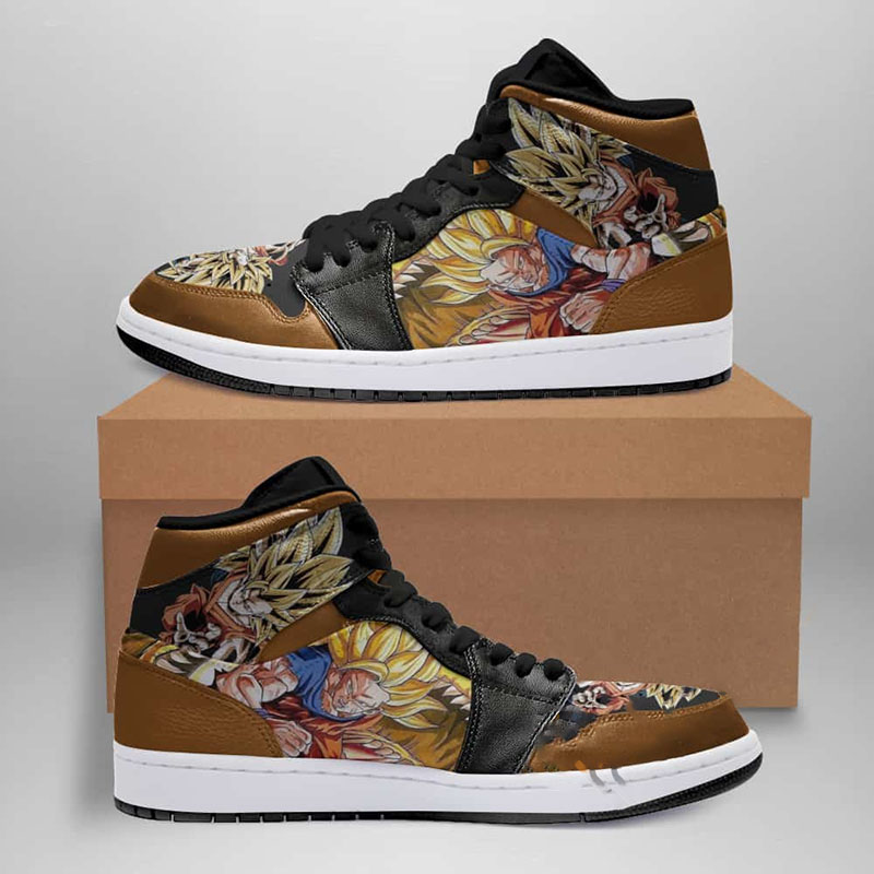 Dragon Ball Custom Air Jordan Shoes