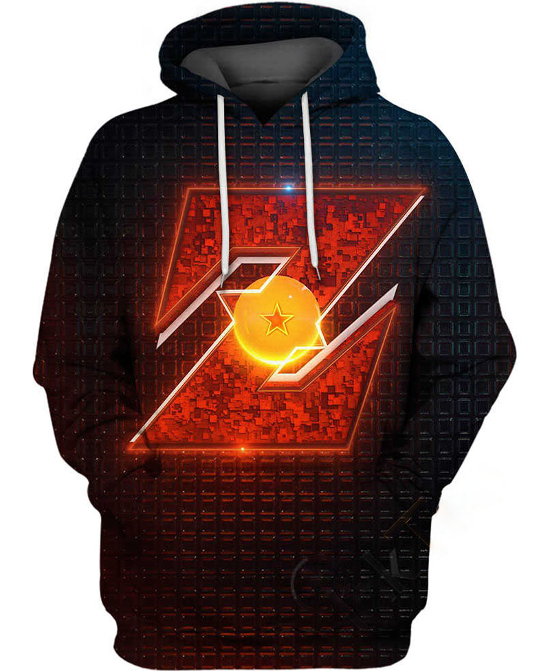 Dragon Ball Power Hoodie 3D