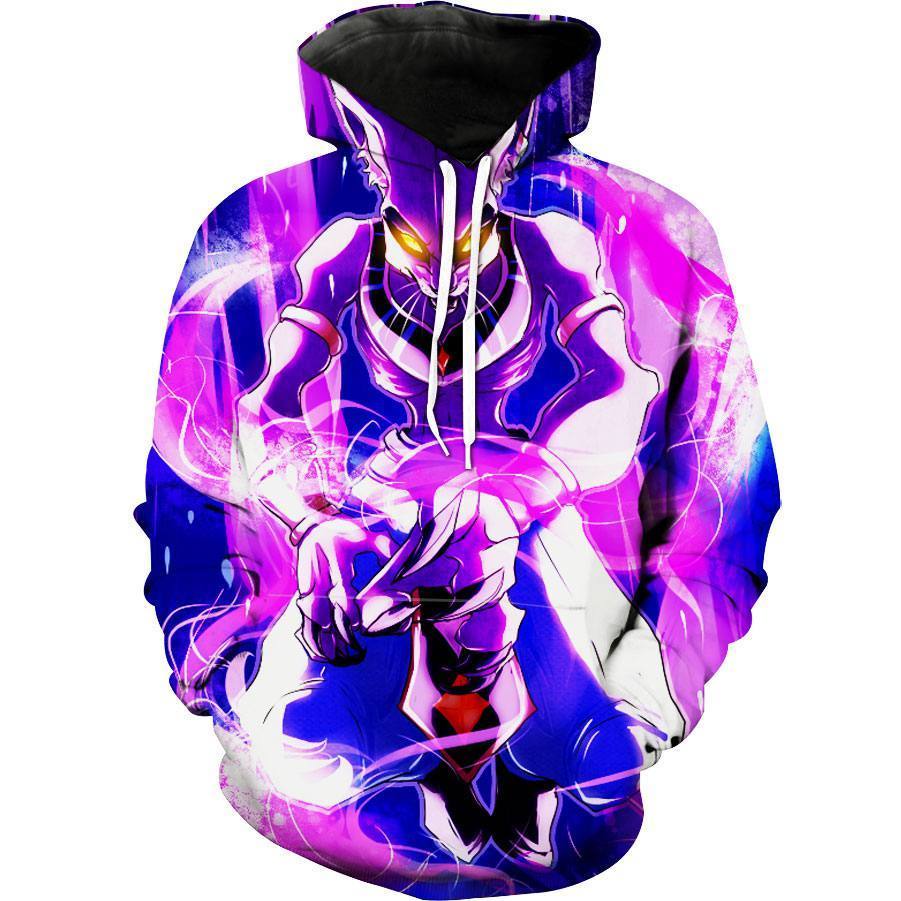 Dragon Ball Super Beerus Dragonball Hoodie 3D