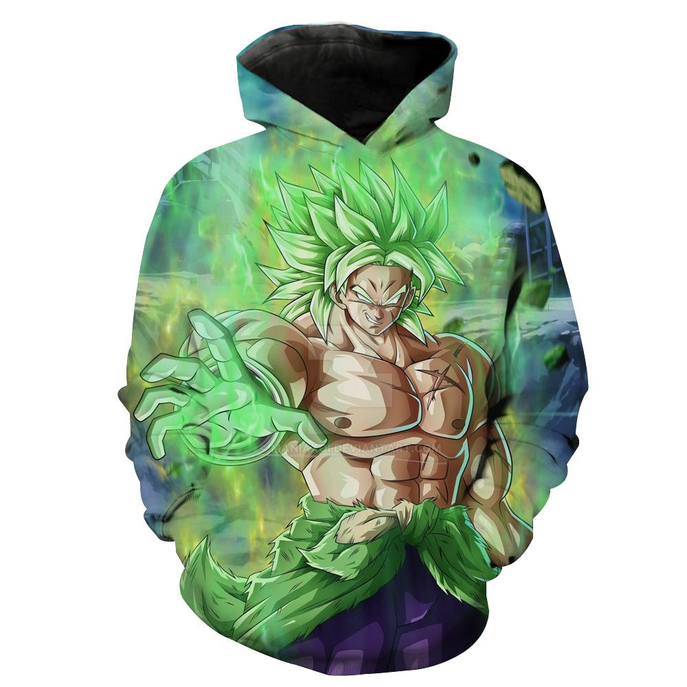 Dragon Ball Super Broly Legendary Super Saiyan Broly Hoodie 3D
