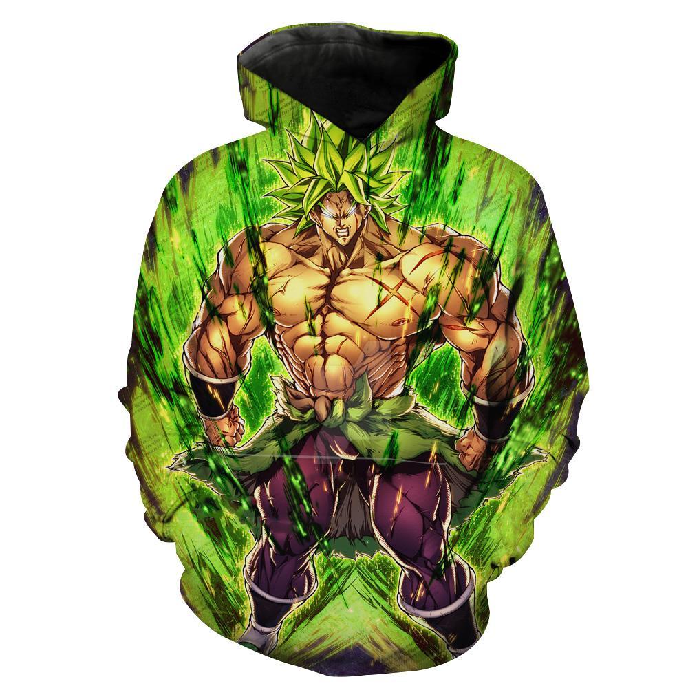 Dragon Ball Super Movie Super Saiyan Broly Hoodie 3D