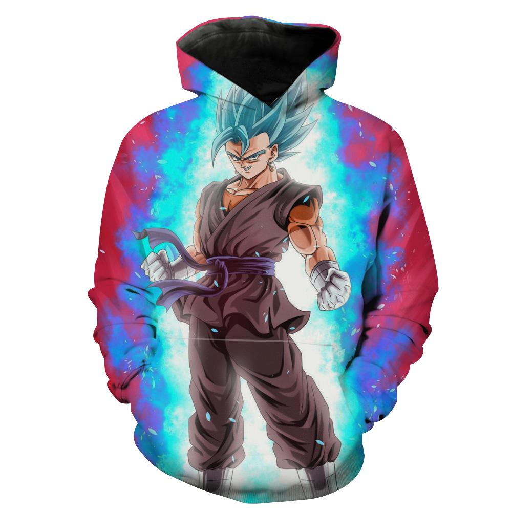 Dragon Ball Super Vegito Vegetto Blue Hoodie 3D