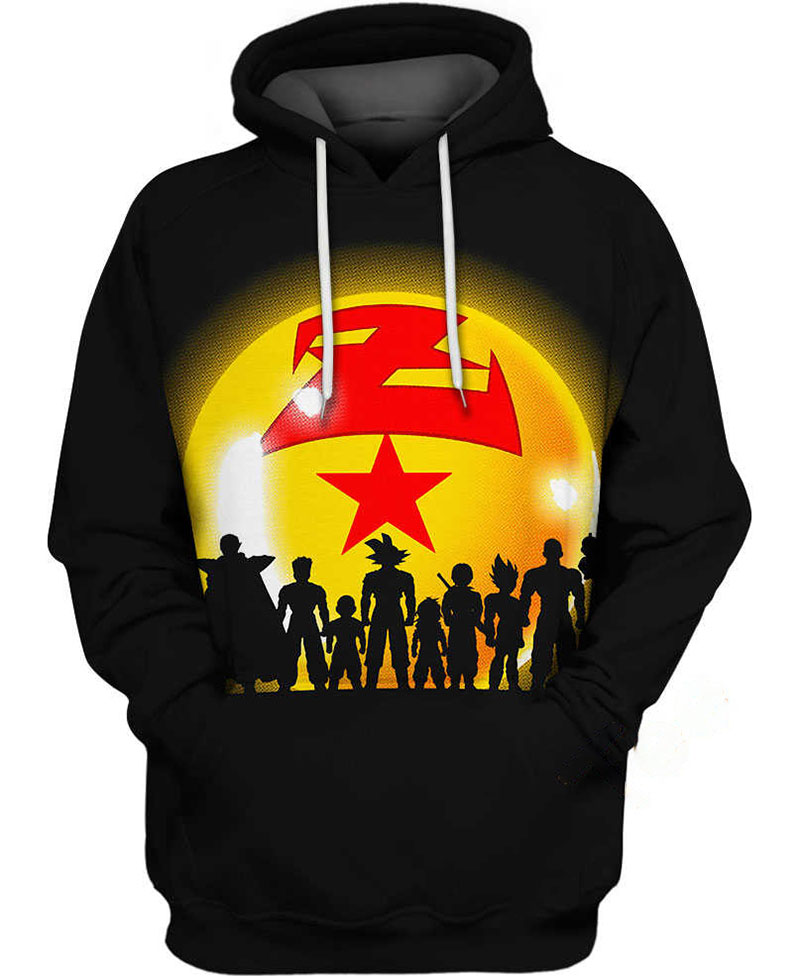 Dragon Ball Warriors Hoodie 3D