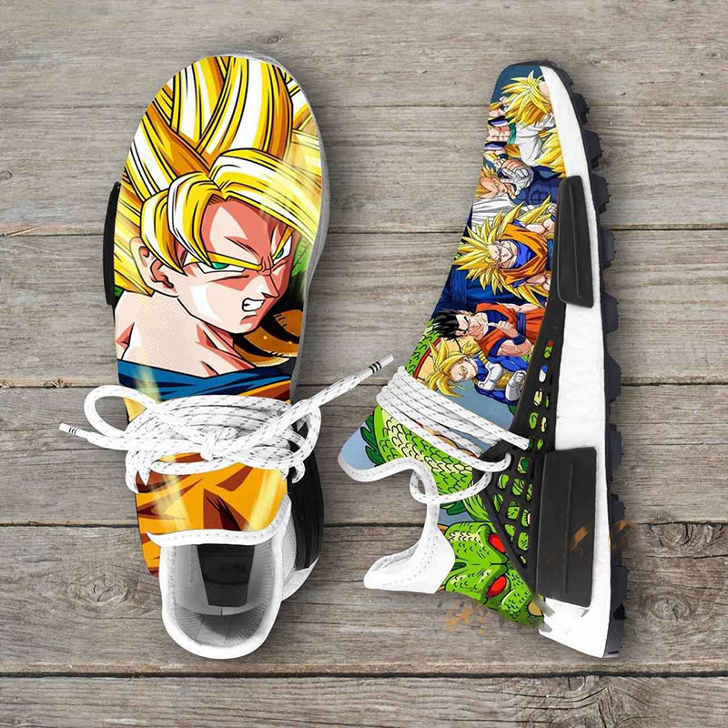 Dragon Ball Z Animation Anime Movies Manga Series NMD Human Shoes