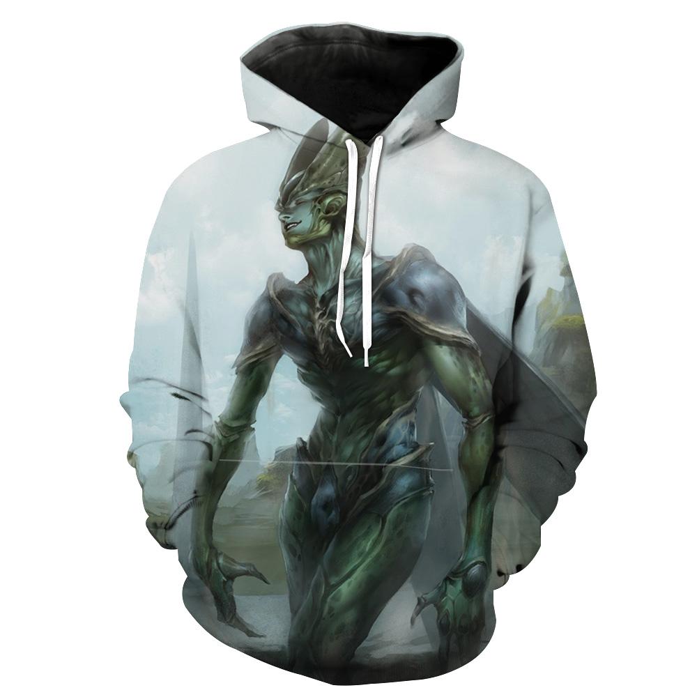 Dragon Ball Z Cell Cell Realistic Style Hoodie 3D