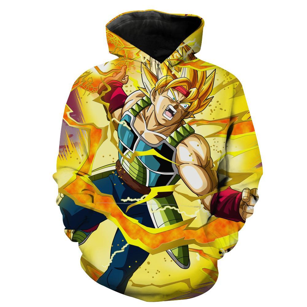 Dragon Balls Super Saiyan Bardock Hoodie 3D