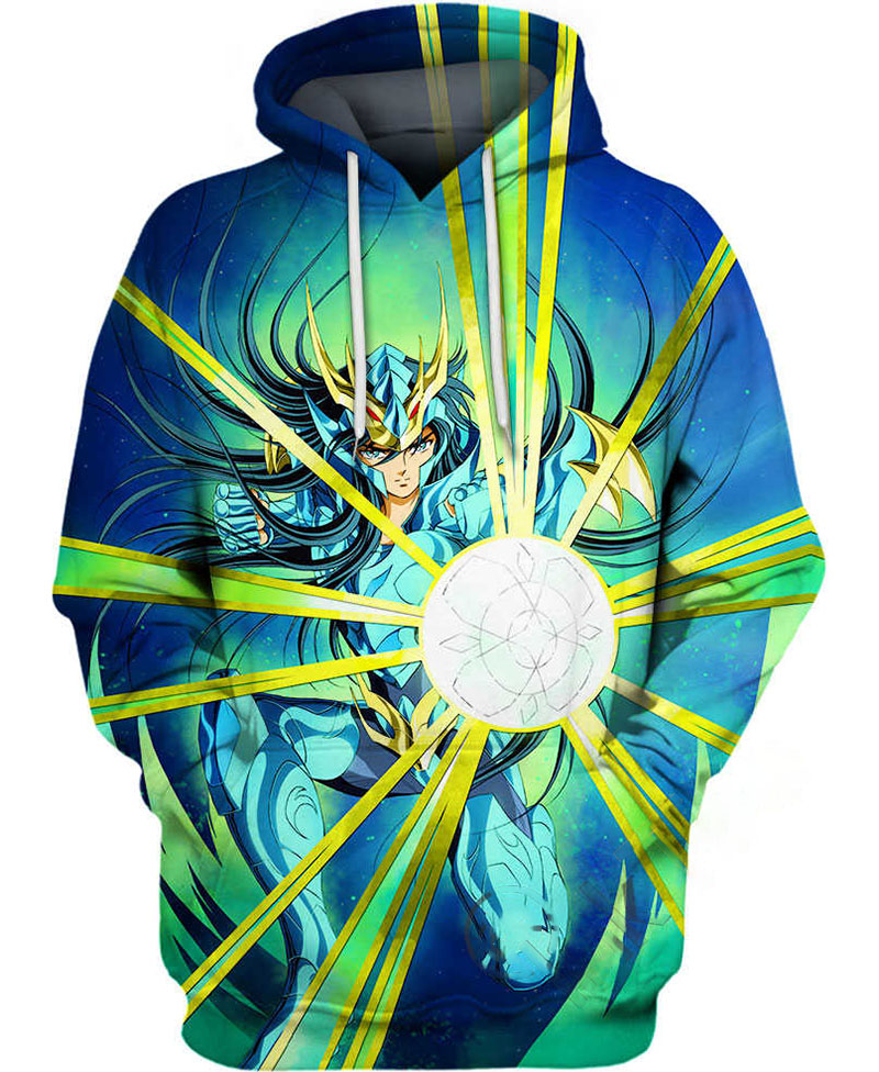 Dragon Shiryu Saint Seiya Hoodie 3D