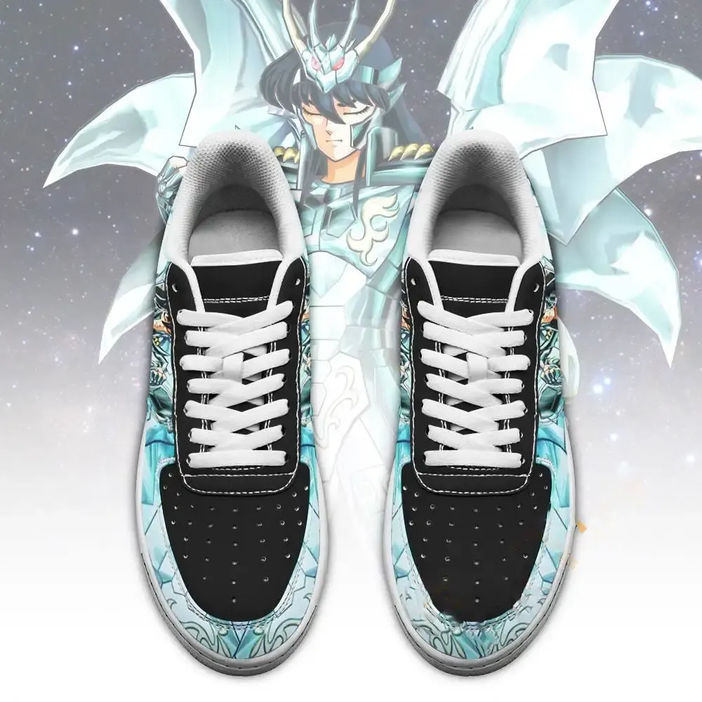 Dragon Shiryu Uniform Saint Seiya Anime Amazon Nike Air Force Shoes