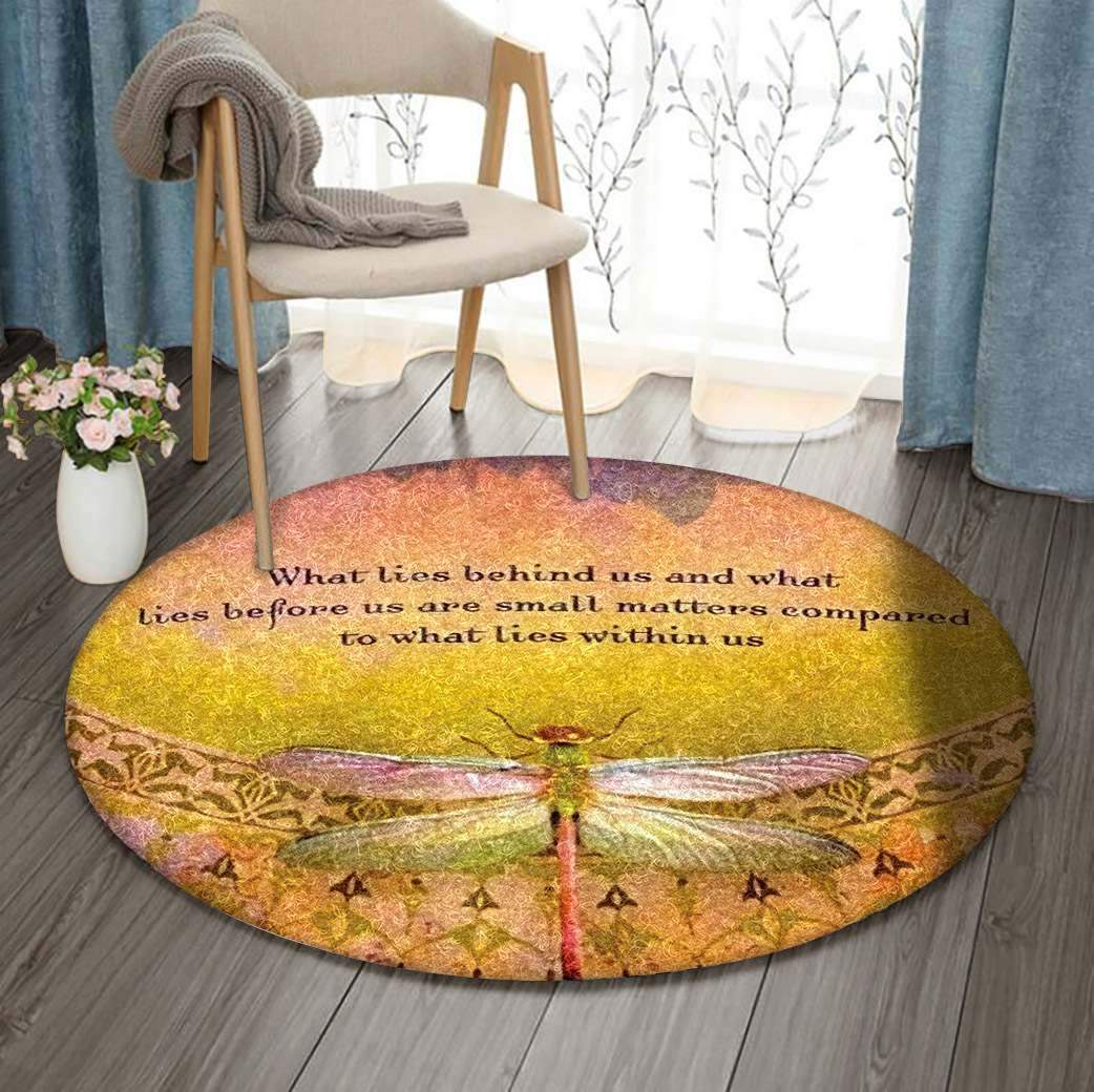 Dragonfly Limited Edition Round Rug
