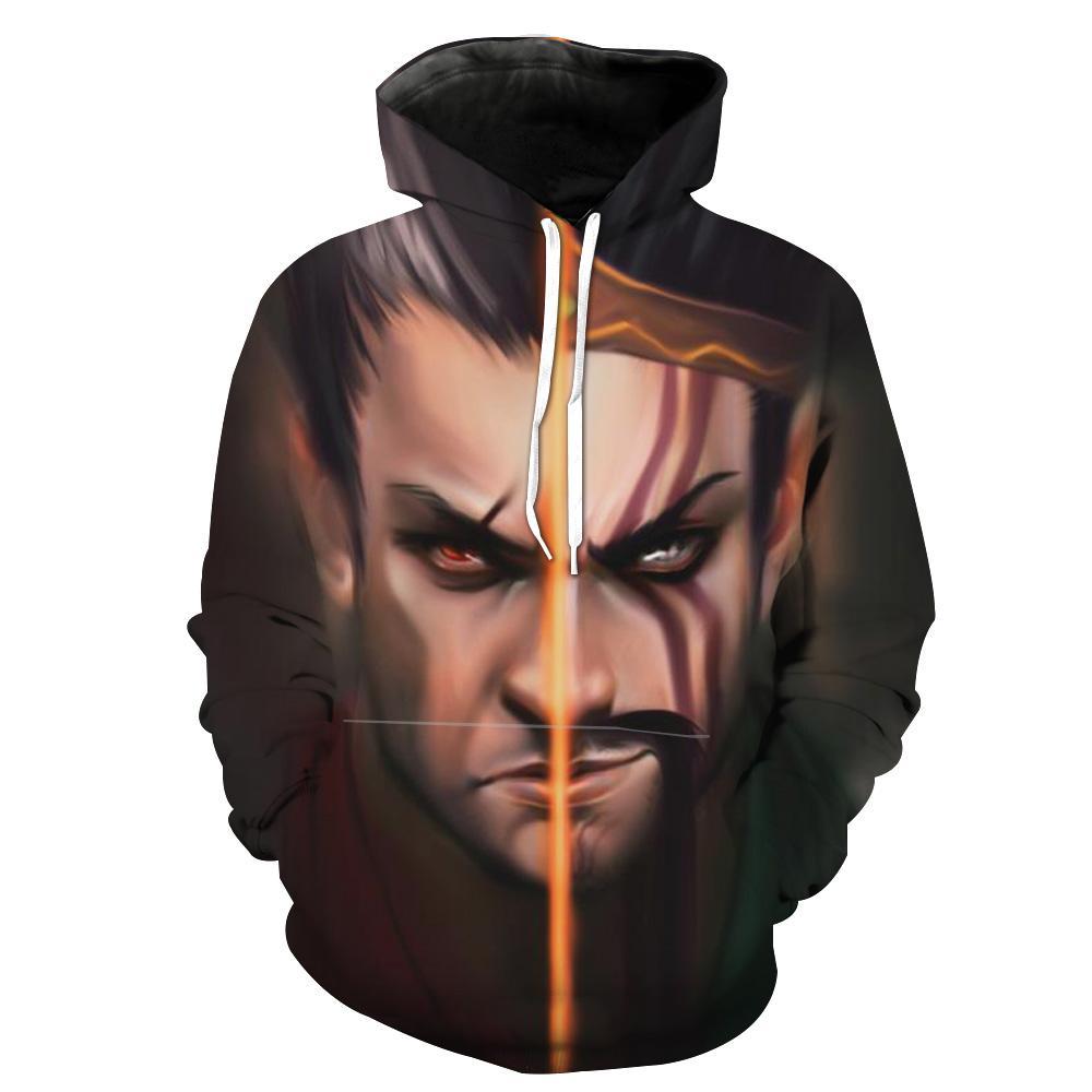 Draven And Darius League Of Legends Hoodie 3D