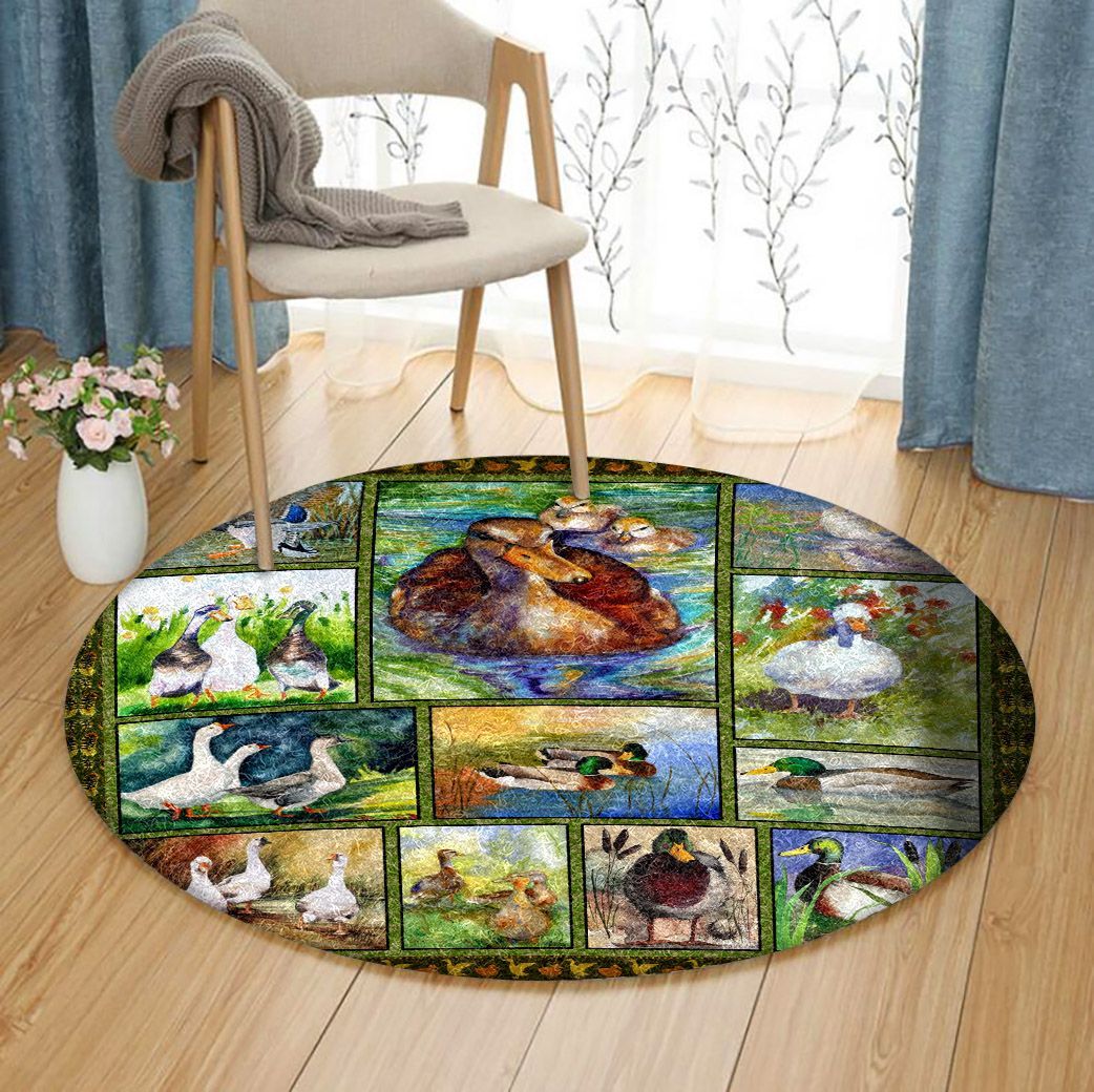 Duck Limited Edition Round Rug