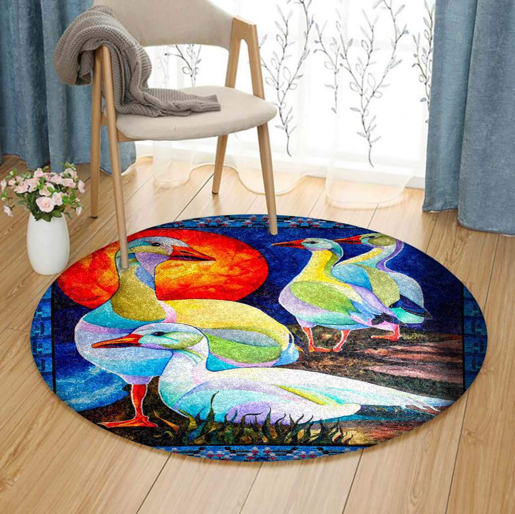 Duck Limited Edition Round Rug