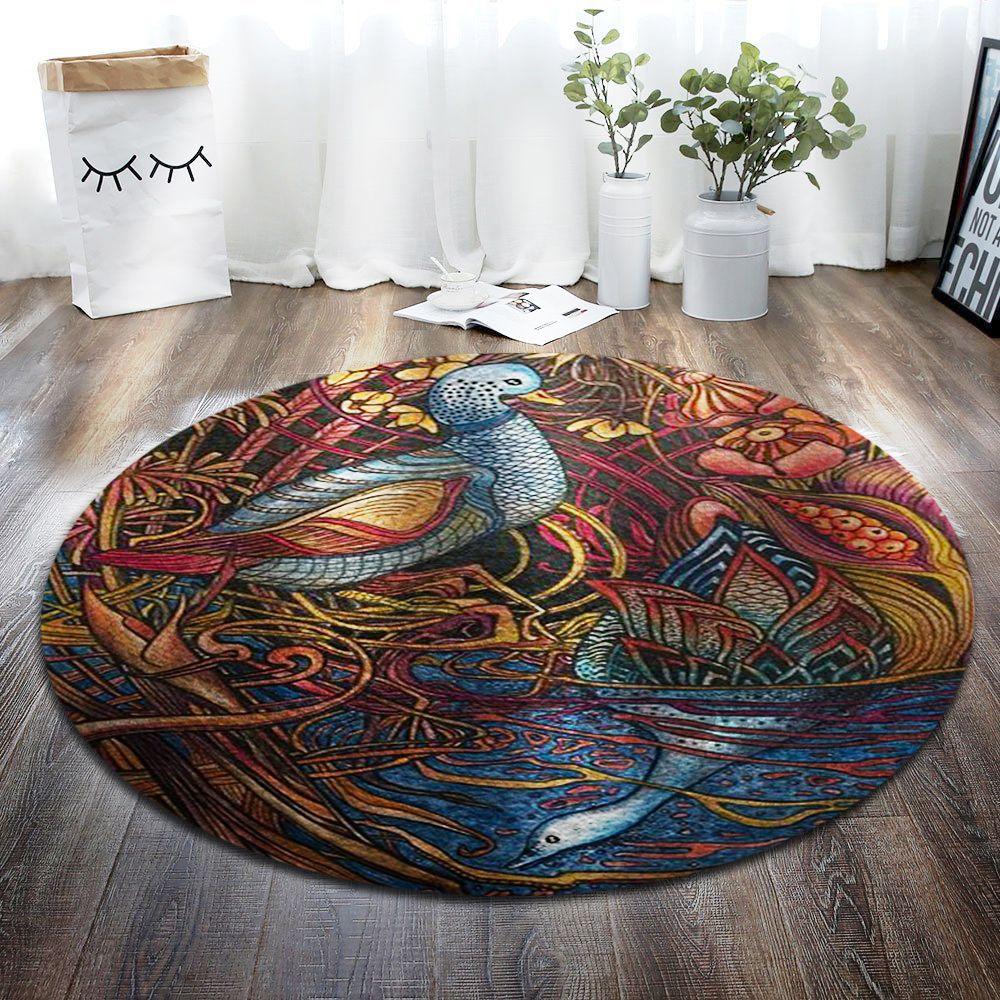 Duck Limited Edition Round Rug