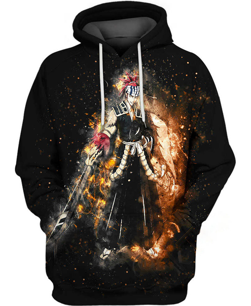 Dynamic Guy Renji Abarai Hoodie 3D