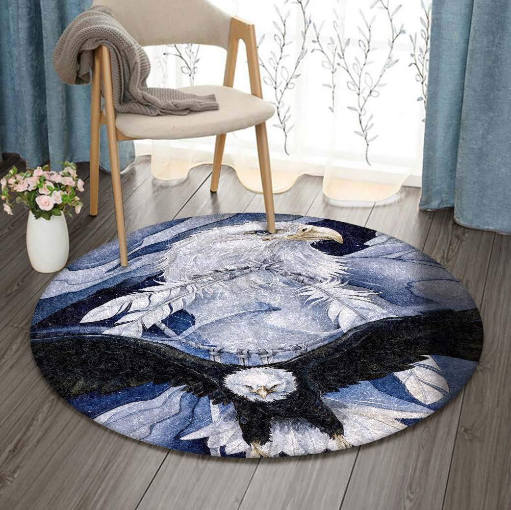 Eagle Dreamcatcher Limited Edition Round Rug