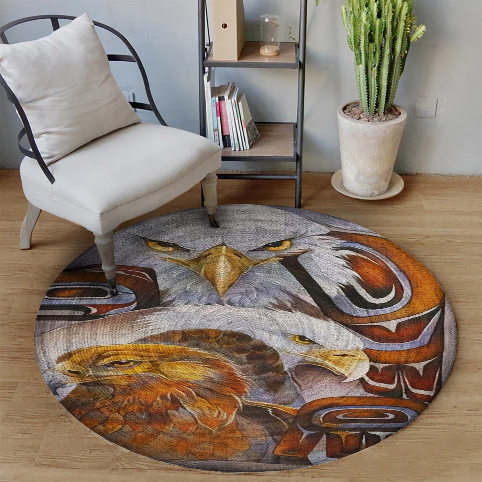 Eagle Limited Edition Round Rug