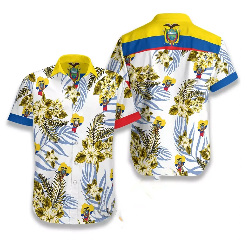 Ecuador Proud Hawaiian shirts
