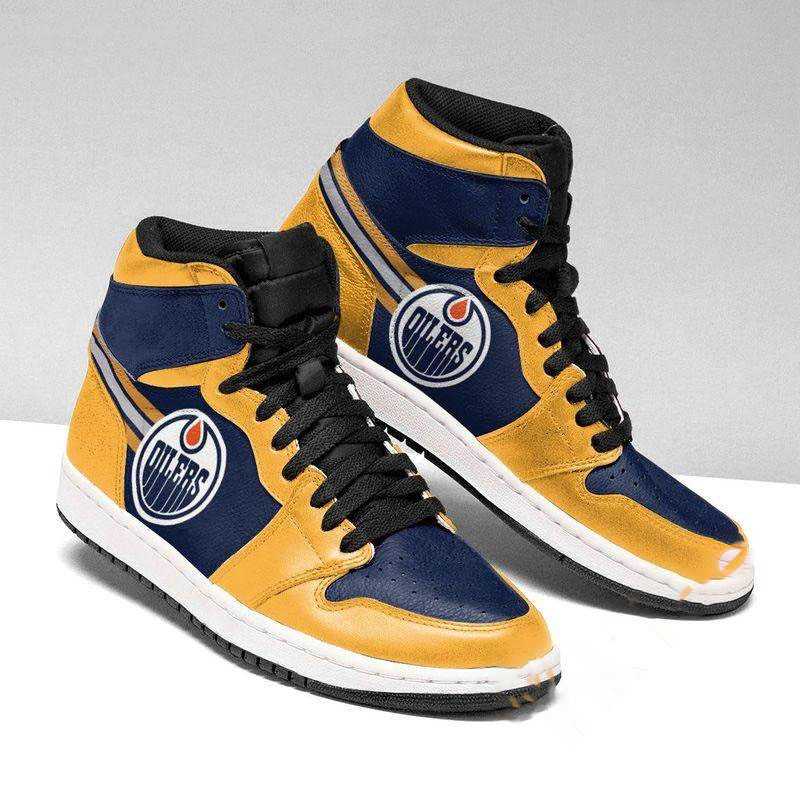 Edmonton Oilers Custom Sneaker Air Jordan Shoes
