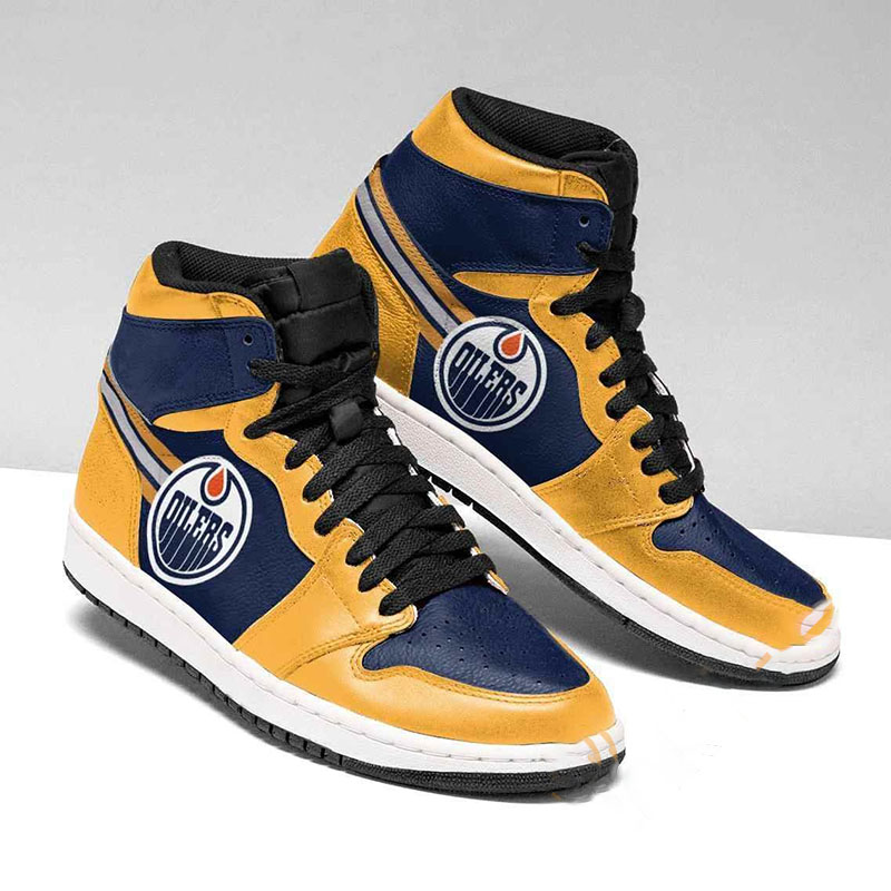 Edmonton Oilers Nhl Air Jordan Shoes