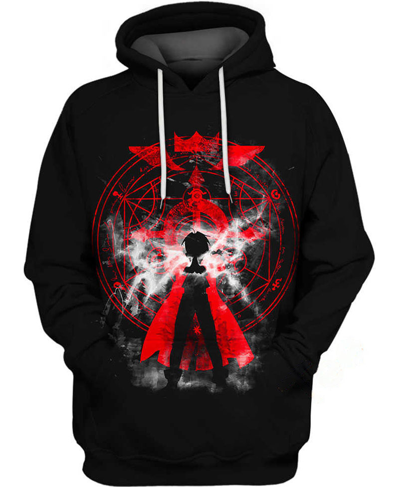 Edward Elric Alchemist Hoodie 3D