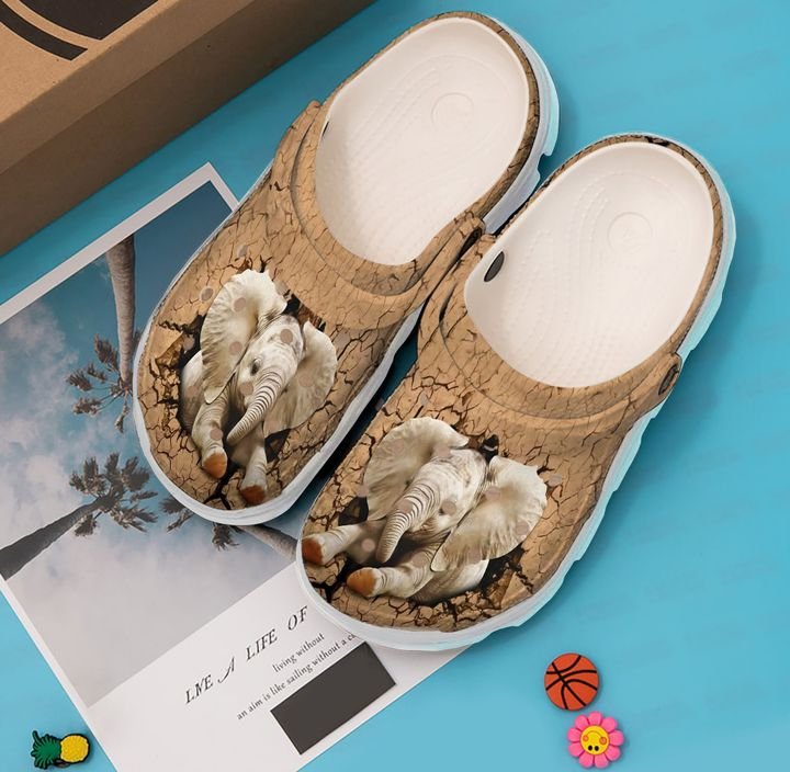Elephant Baby Crocs Clog Shoes