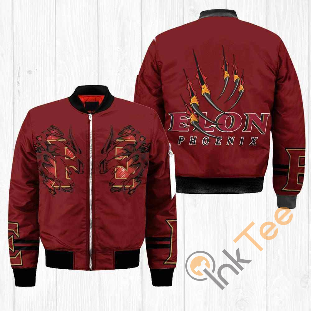Elon Phoenix NCAA Claws Apparel Best Christmas Gift For Fans Bomber Jacket