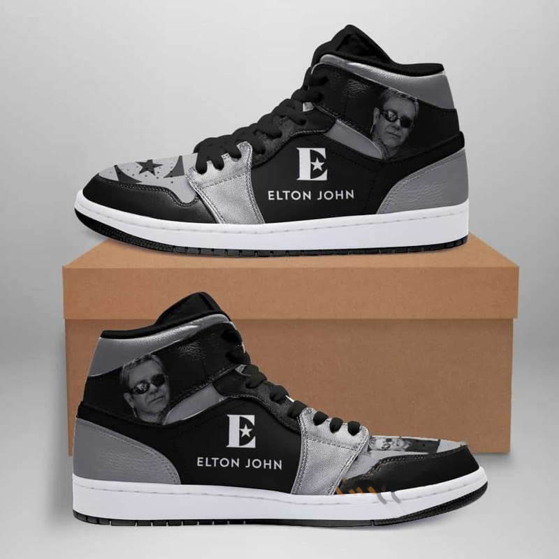 Elton John Custom Air Jordan Shoes